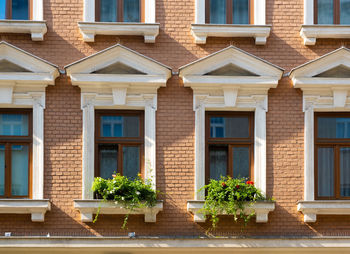 Facade of building