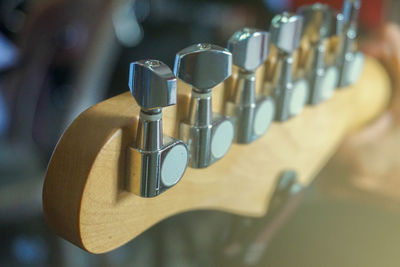 Close-up of guitar