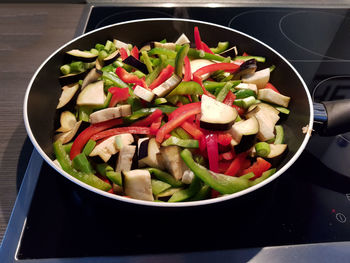 Close-up of salad in bowl