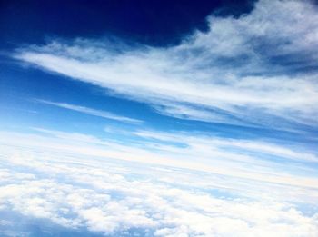 Close-up of blue sky