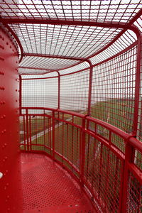 Full frame shot of metal fence