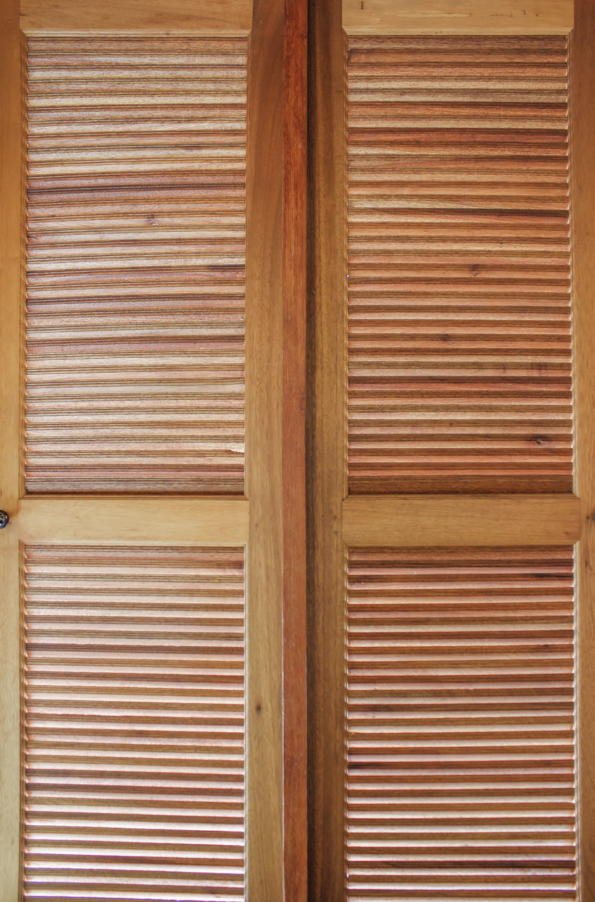 FULL FRAME SHOT OF CLOSED SHUTTER