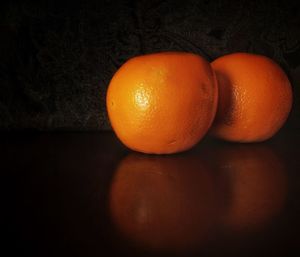 Close-up of orange fruit