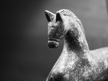 Close-up of a statue