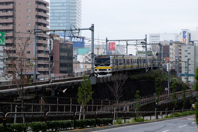 View of buildings in city