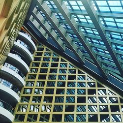Low angle view of modern building