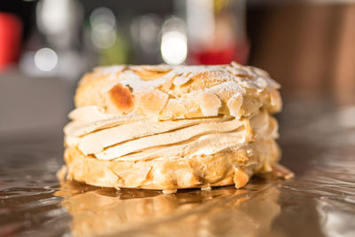 French pastry named paris brest
