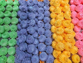 Full frame shot of multi colored candies