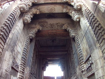 Low angle view of old building