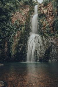 View of waterfall