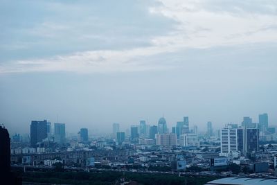 Cityscape against sky