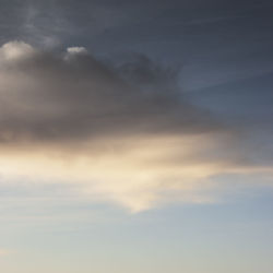 Low angle view of clouds in sky