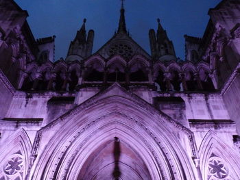 Low angle view of church