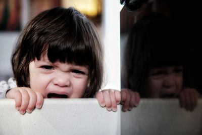 Portrait of cute boy