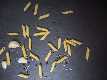 Close-up of food on table