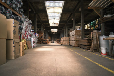 Corridor of building