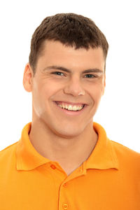 Portrait of a smiling mid adult man