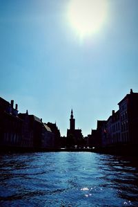 River with buildings in background