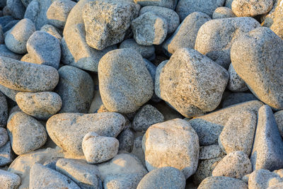 Full frame shot of stones