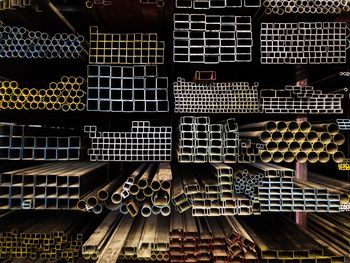 Full frame shot of firewood