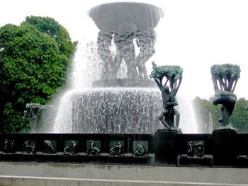 Fountain in fountain
