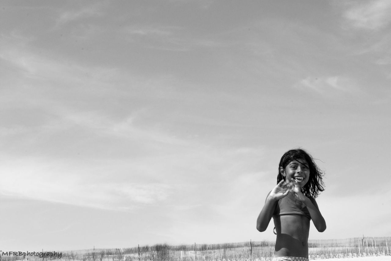 sky, young adult, nature, one person, outdoors, young women, cloud - sky, day, one young woman only, people