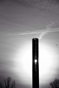 Low angle view of building against sky