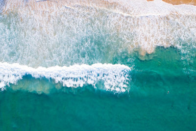 Aerial view of swimming pool