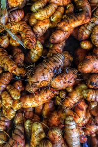 Full frame shot of carrots