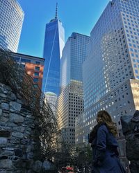 Skyscrapers in city