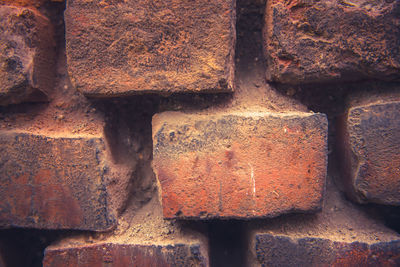 Full frame shot of weathered wall