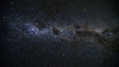 Full frame shot of star field