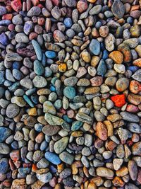 Full frame shot of stones
