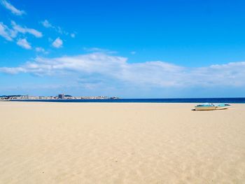 Scenic view of beach