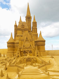 Low angle view of a temple