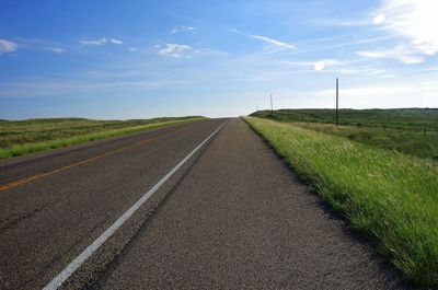 Driving through the southwest kansas countryside