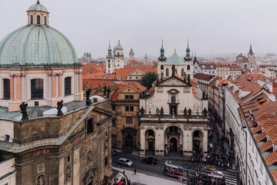 View of buildings in city