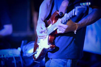 Man playing guitar