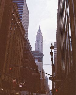 Low angle view of modern building