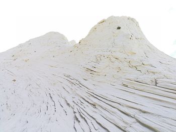 Close-up of mountain against the sky