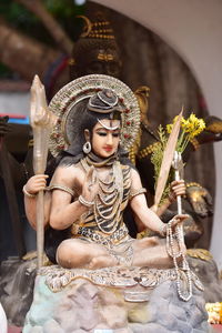 Statue of buddha at temple