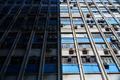 Low angle view of modern building