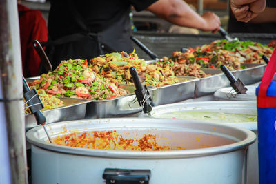 Close-up of hand holding food