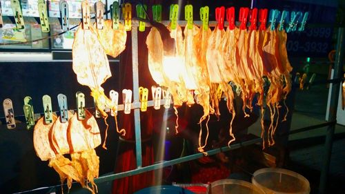 Close-up of food for sale at market stall