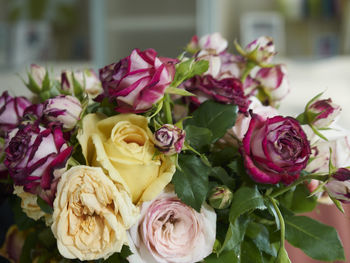 Close-up of rose bouquet