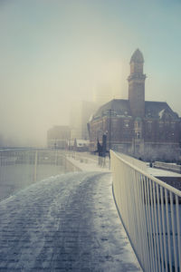 Built structure in water