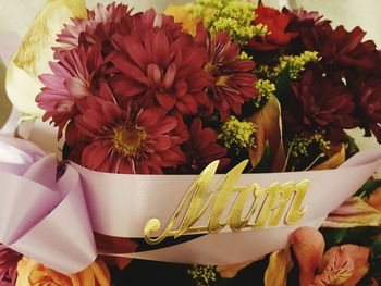 Close-up of flower bouquet