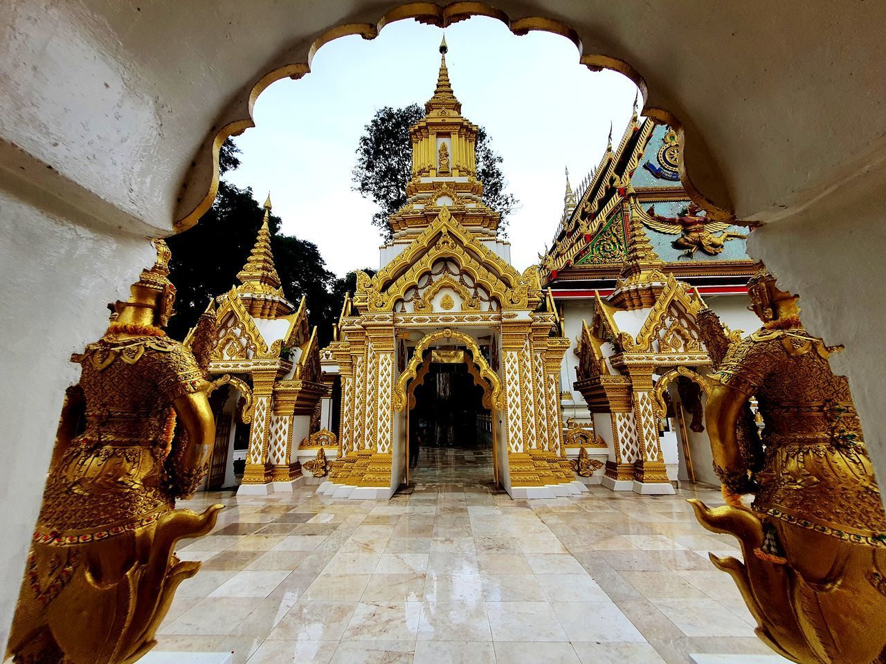 VIEW OF TEMPLE