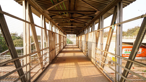 Low angle view of bridge