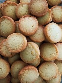 Full frame shot of cookies